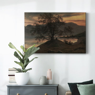 Paysage rétro - CECXII - impression sur toile tendue