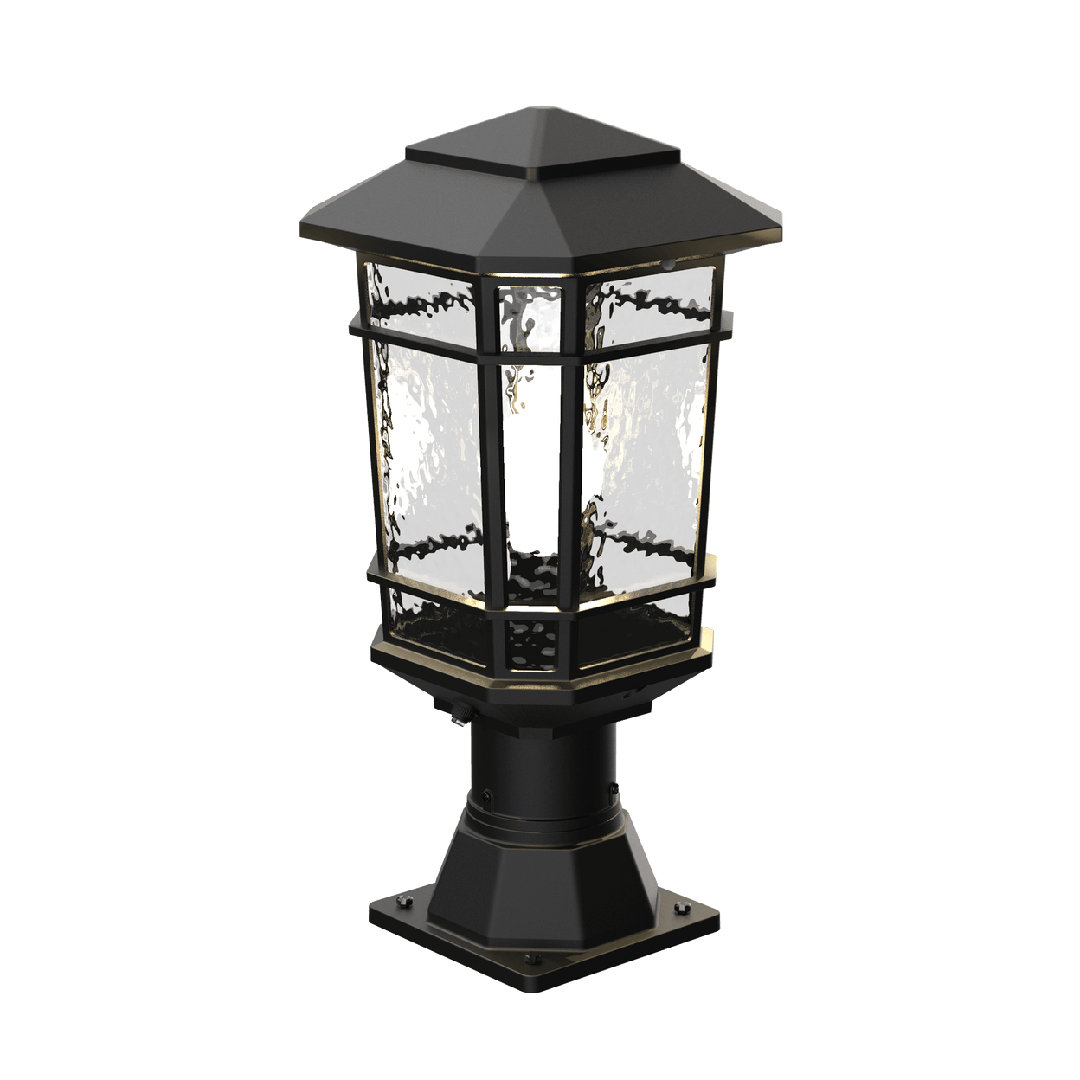 Williams 1-Light 18-in Outdoor LED Post Lantern Head, Black Alcott Hill®
