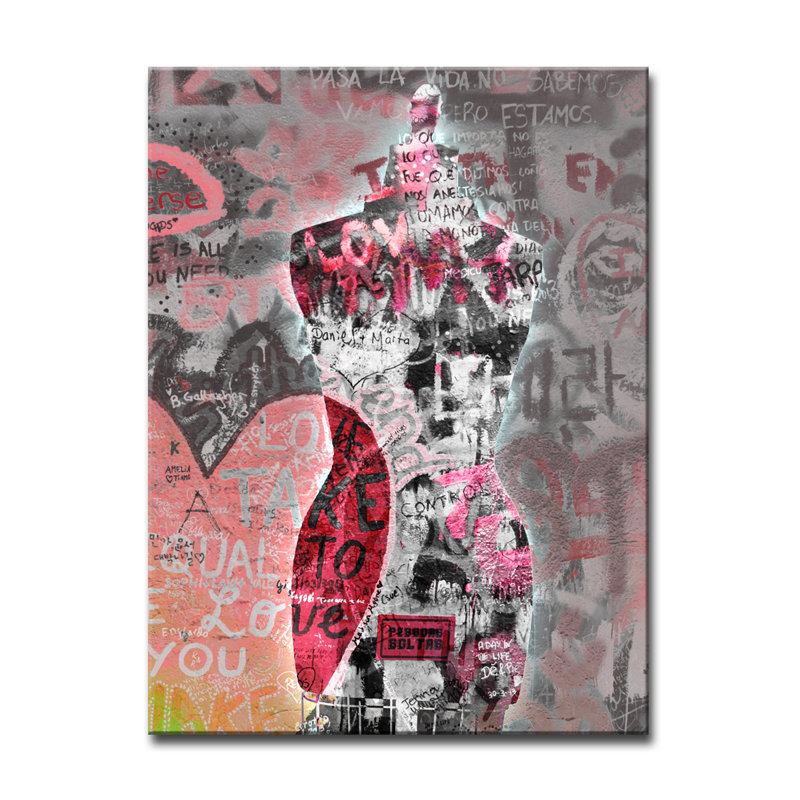 «Urban Fashion I» par Tristan Scott - impression sur toile tendue, H 40 po x l 30 po x 1,5 po