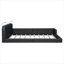 Lit plateforme tapissier avec 2 lampes de lecture-95847607