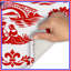Tapis de bain rouge-130110871