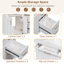 36" Bathroom Vanity With Ceramic Top-885214111