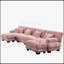 Canapé en chenille avec repose-pieds Cloud-1889530535-1883649516-1883649515