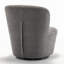 Fauteuil demi-tonneau pivotant Stevie-893427909