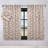  Leaves Pattern Machine Washable 100% Polyester Black Out Curtains with Back Tabs-103688495-103688498