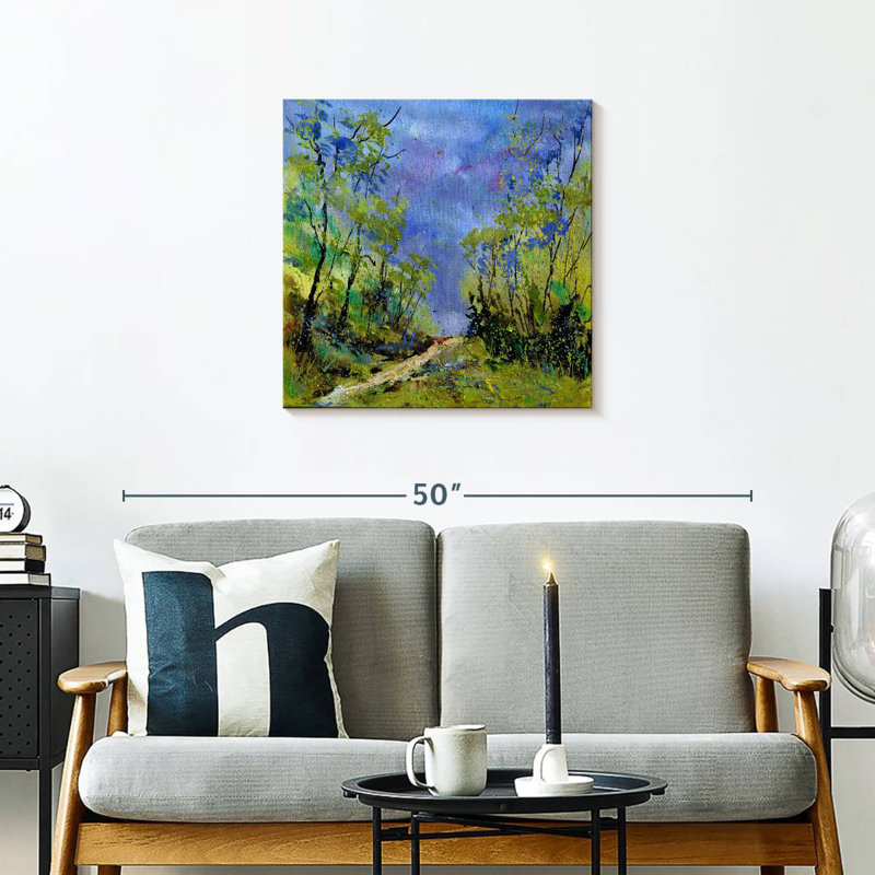 Avery Spring Path, 24" H x 24" W