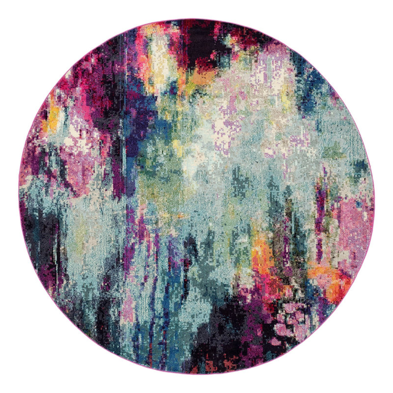 Tapis abstrait Hashimoto, Rond 10pi