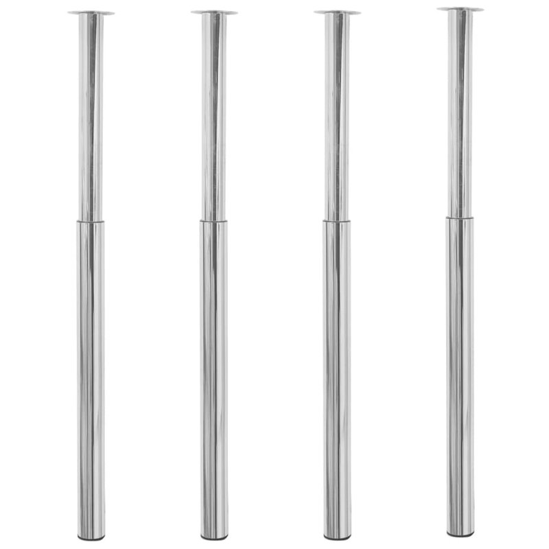 Otha Table Leg, Chrome