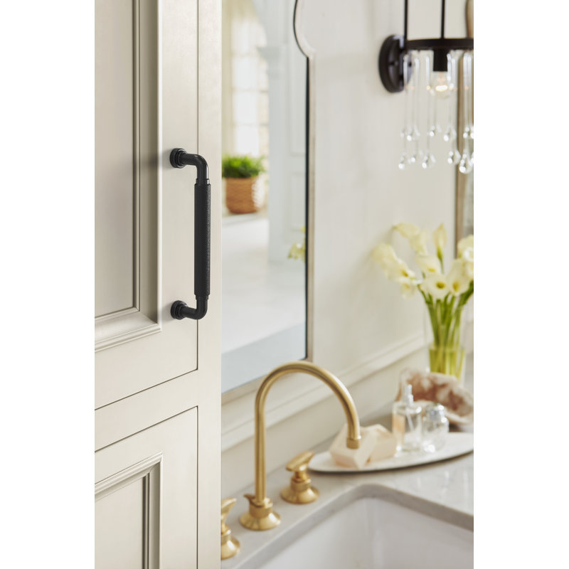 Collet  (96mm) Center-to-Center  Cabinet Pull, Matte Black, 5 1/16"