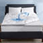 Surmatelas en mousse à mémoire de forme 4 pouces-1255936474