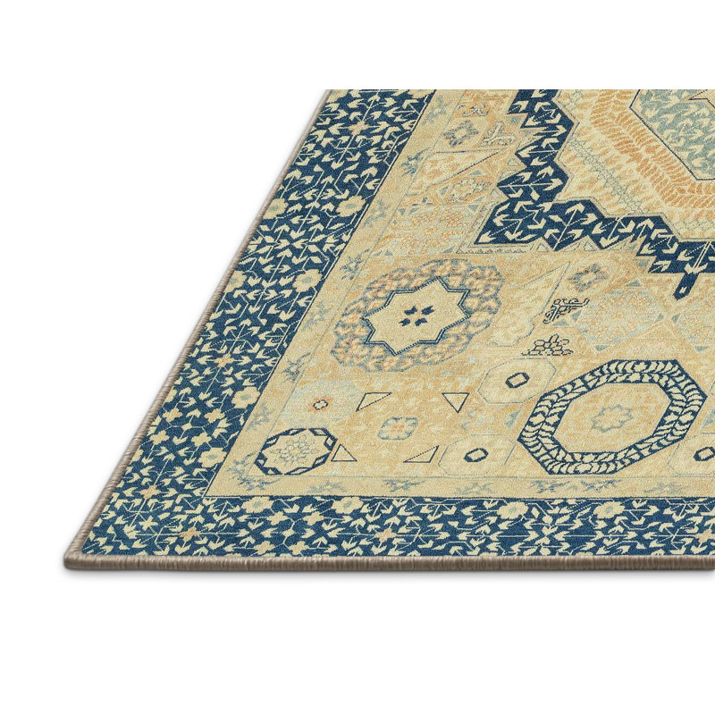 Abstract Indoor Rug, Rectangle 5' x 8'