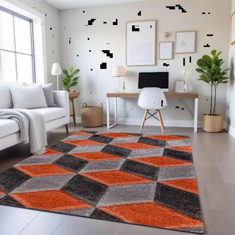 Shag Area Rug, Rectangle 200 x 290 cm