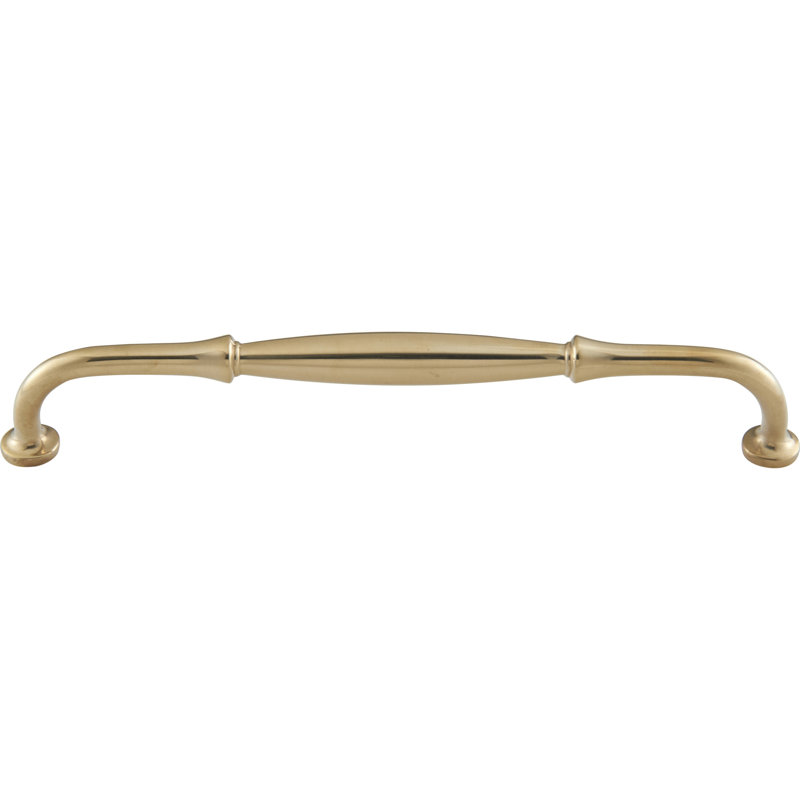 Cala 7 9/16" Center to Center Pull, Unlacquered Brass