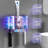 Toothbrush Holders For Bathrooms, Wekity Automatic Toothpaste Dispenser Space Saving Toothbrush And Toothpaste Holder,Toothbrush Holder Wall Mounted