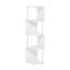 Sharwin 146.61cm H x 35.99cm W Corner Bookcase-1228936901