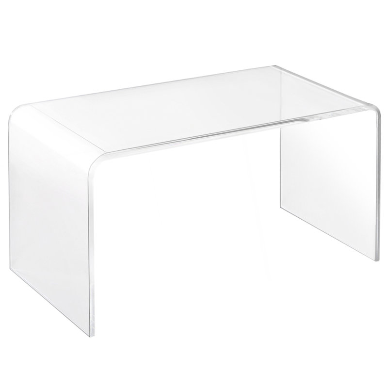 Longue table basse rectangulaire, table basse, H 16,06 po x L 32,03 po x l 16,08 po