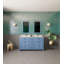 Ensemble de meuble-lavabo double 59 po avec miroir Christhilde-1289878156