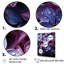 Lilas clair de lune chuchotant charme - lilas mur art salon-644220693-644220782