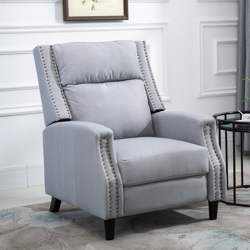 Fauteuil à oreilles en polyester 28,75 po Pip