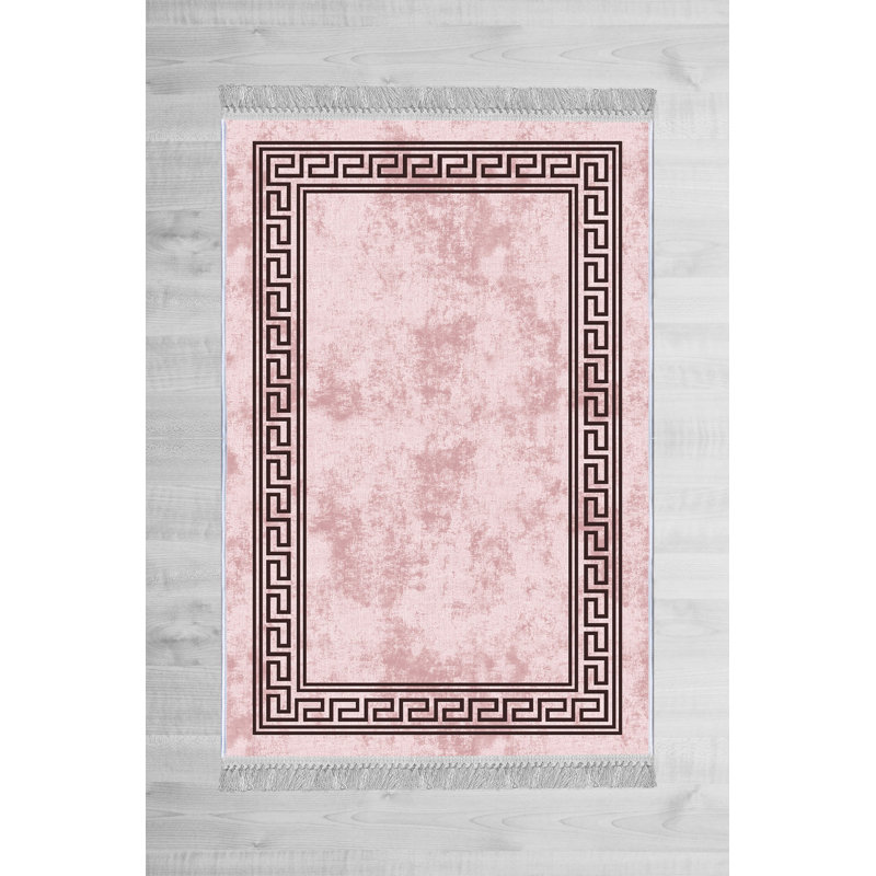 Luxurious Velvet Area Rug, 5.9 x 9.2 Feet | 100% Velvet Fabric, 100% Cotton Sole, 0.4 in Pile Height | Antibacterial, Non-Slip, Machine Washable | Elegant 3D Digital Print for Living Room & Bedroom Decor