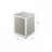 Dedman Glam Square Accent Table with Mirrored Inlay Top and Case-Frame