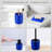 Concrete Cement Bathroom Accessories, 4-Piece Set-108856485