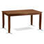 6 pièces de table de cuisine et chaises de salle à manger contenant une table rectangulaire et 4 chaises de salle à manger avec banc, acajou-1801602106-1801602107