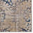 Kivett Distresed Medallions Navy and Sand Indoor Outdoor Machine Washable Area Rug-380963652