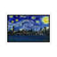 Chicago, Illinois, nuit étoilée, impression d'art graphique-52462493-52462495
