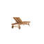 Inyo 63cm Long Acacia Sun Lounge