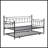 Daybed With Trundle  BLACK