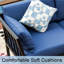 Causeuse d'extérieur avec coussin 29,5 po de large Aimes-1785247927