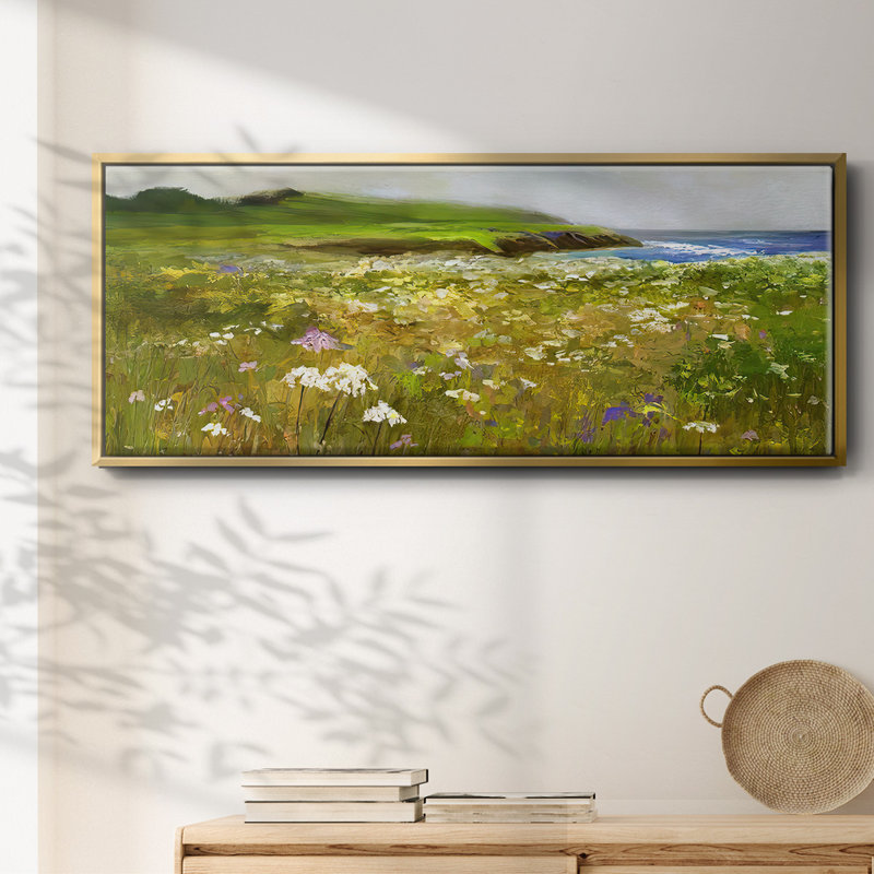 Montara Bluffs- Framed Canvas