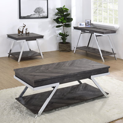 Adcock 3 - Piece Living Room Table Set