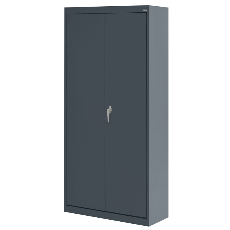 Armoire de rangement à 3 tablettes Value Line, Gris anthracite