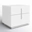 Table de chevet 2 tiroirs blanche Mcgoldrick