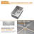 Undermount Kitchen Bar Sink 16 Gauge  Sink with Bottom Grid-124063258-124063261
