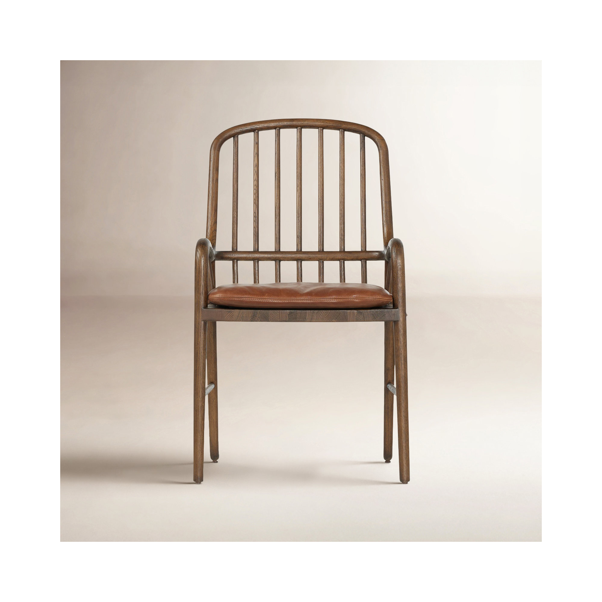 Brenna Dining Chair With Cushion, Dulane Mahogany