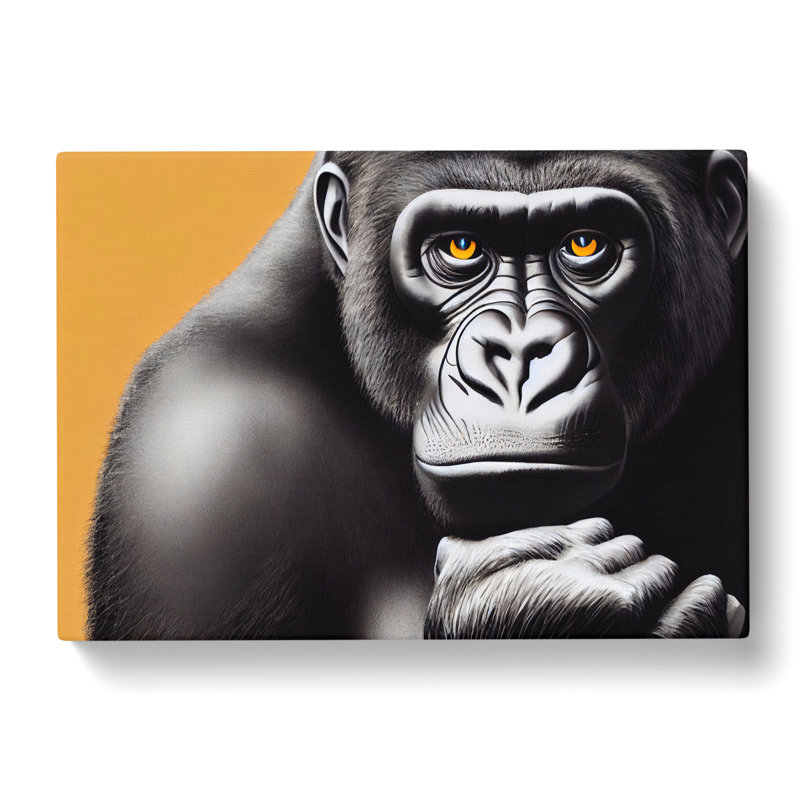 Gorilla Art Vol.1 - Wrapped Canvas, 40cm H x 60cm W x 3cm D