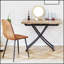 Table élévatrice multifonctionnelle avec plateau en grain de bois pliable - hauteur réglable, pieds en métal noir, habillage / café / salle à manger / bureau