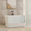 Baignoire de trempage en acrylique autoportante 43 po Glendale-109080061