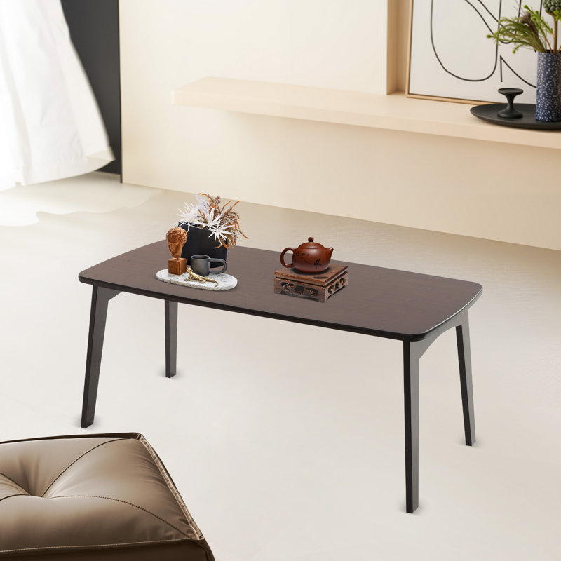 Folding Floor Table, Foldable Low Coffee Table, Portable Coffee Table For Sitting On The Floor(31.5*15.75*13.78In)