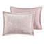Édredon mauve pour lit simple / simple TG, velours écrasé doux et chaud avec