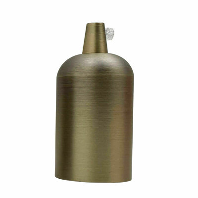 Light Socket E26/E27 Solid Bulb Socket Metal Lamp Holder, Edison Screw Light Bulb Socket Adapter For DIY Pendant Lamp Ceiling Hanging Light