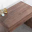 Nordic style clamshell black walnut dresser