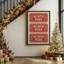 «Santa's Boarding Pass», reproduction d'art sur toile-1968600861-1968600863