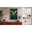 Symmetry Art Deco 1 Piece Wrapped Canvas Wall Art-1753167566-1753167557