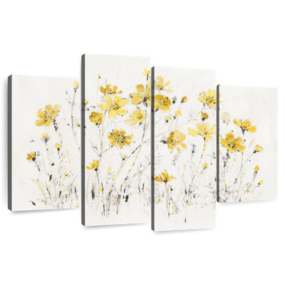 Harnek fleurs sauvages jaune vif