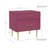 Baugh Glam Two Drawer Nightstand-703587671