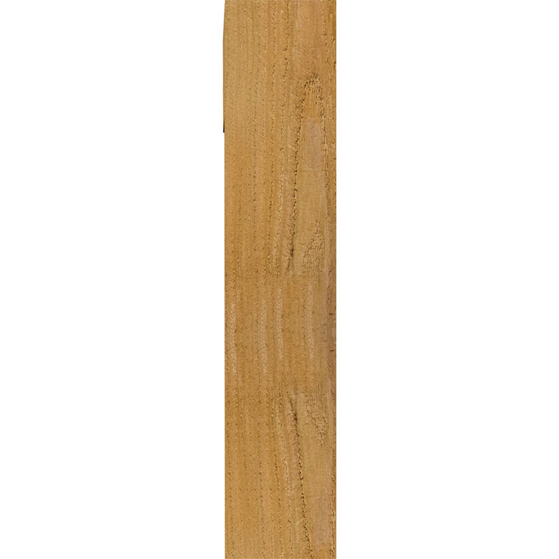 Triple support de fer Galveston, H 23 po x P 20 po, Cèdre rouge de l'Ouest l 4 po x T 4 po (sciage br